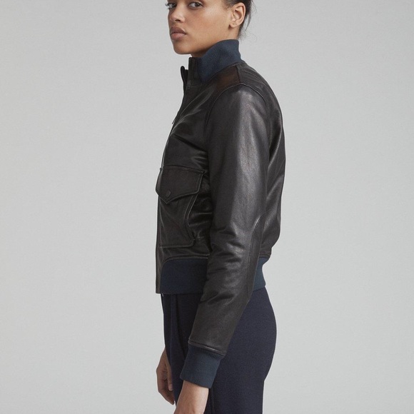 rag and bone mila leather jacket